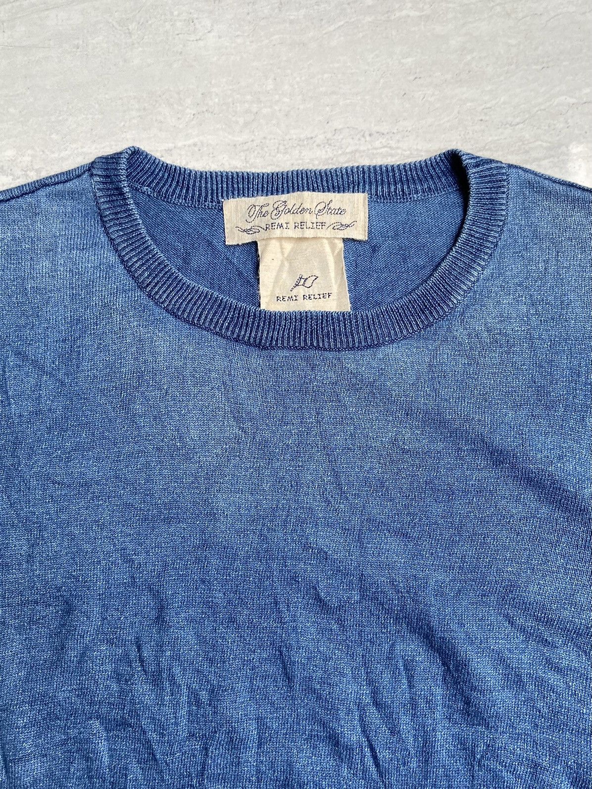 Japanese Brand × Remi Relief REMI RELIEF Blue T-shirt Size US S / EU 44-46 / 1 - 9 Thumbnail