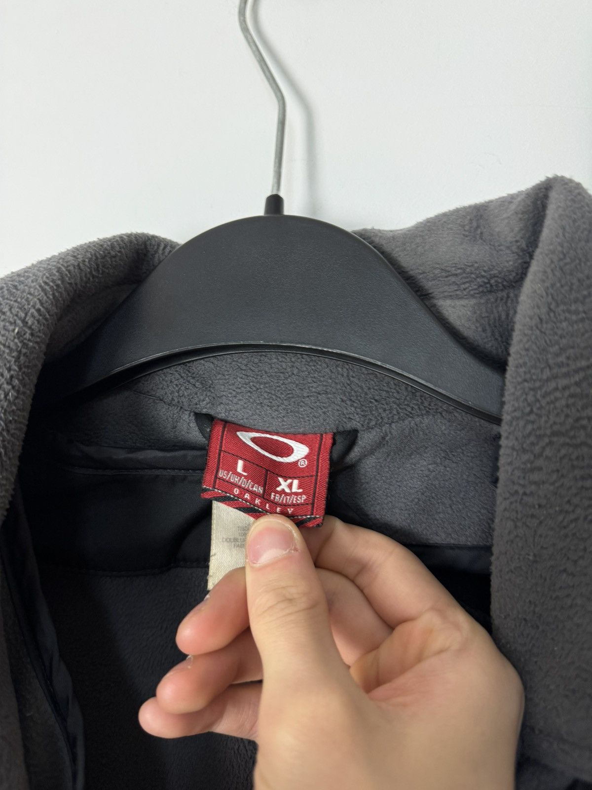 Oakley Vintage 90s Oakley Neylon Jacket Fleece Vest Metal Logo Size US L / EU 52-54 / 3 - 6 Thumbnail