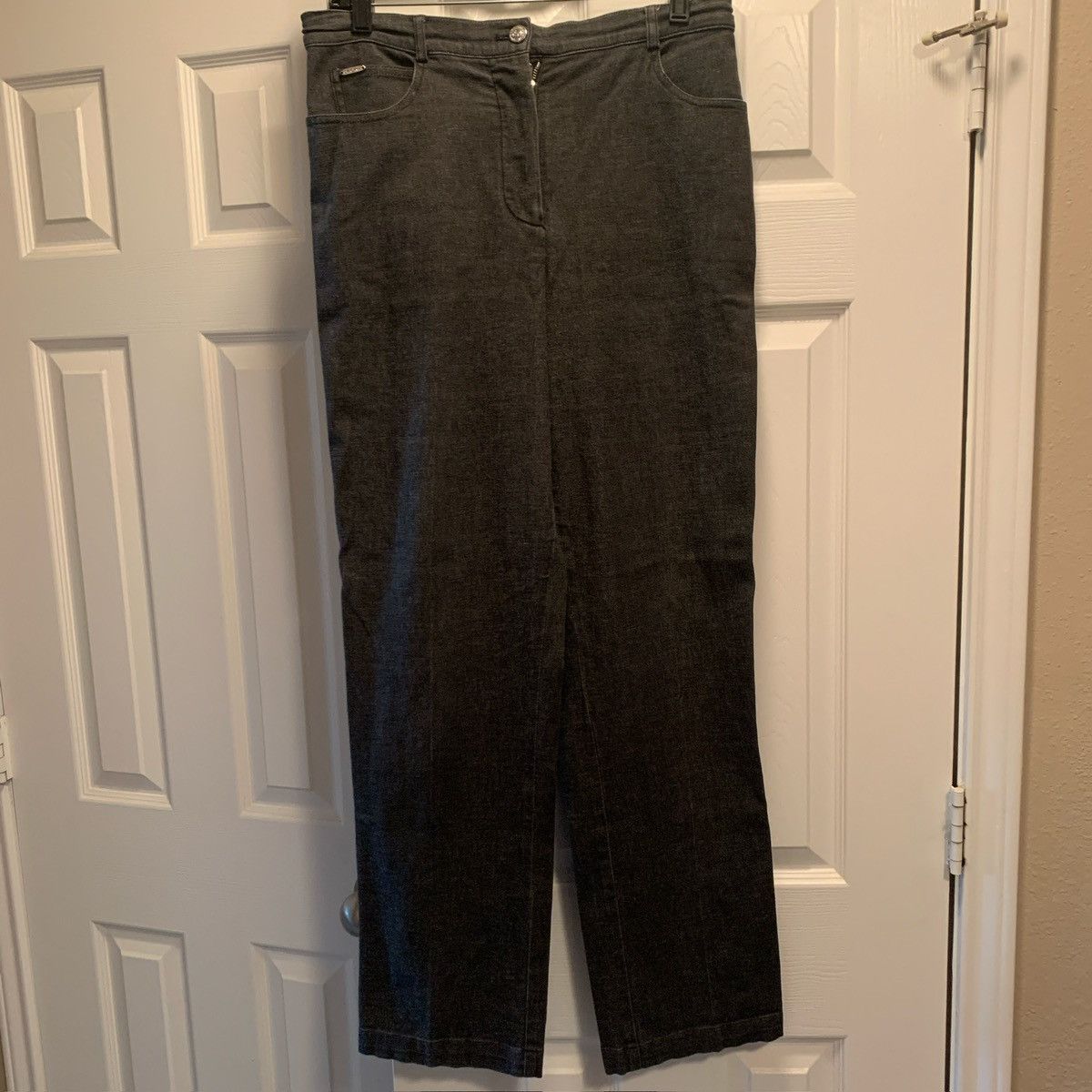 St. John VGC st.john sport x Marie Gray Char grey stretch jeans 6 Size 28" / US 6 / IT 42 - 11 Thumbnail