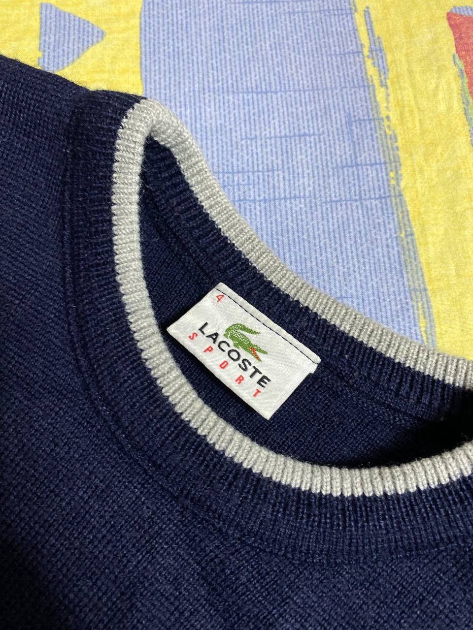 Lacoste Lacoste Sweater Size US XL / EU 56 / 4 - 5 Thumbnail