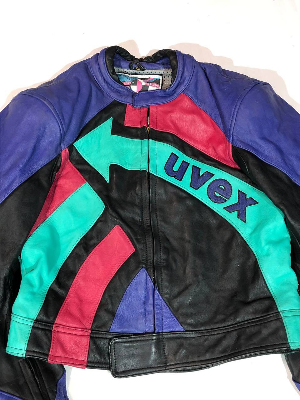 Vintage Uvex Vintage 80s Racing Moto Leather Suit Size US L / EU 52-54 / 3 - 6 Thumbnail