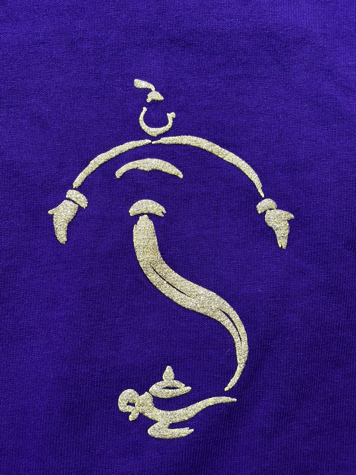 Disney Disney Shirt Aladdin Spirit Jersey Glitter Long Sleeve Genie Size XS / US 0-2 / IT 36-38 - 7 Thumbnail