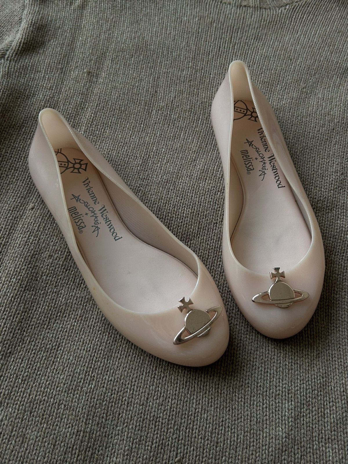 Melissa × Vivienne Westwood Vintage ballet Vivienne westwood melissa orb logo flats Size US 8 / IT 38 - 4 Thumbnail