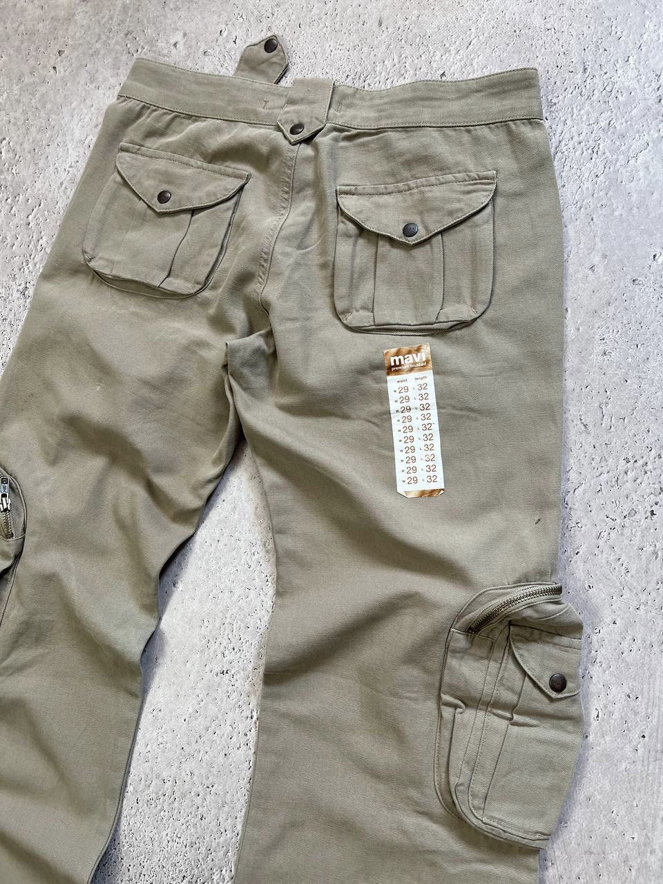 14th Addiction × Japanese Brand × Le Grande Bleu (L.G.B.) Junya Watanabe G Star Style Raw Bondage GOA Cargo Pants Size US 29 - 10 Thumbnail