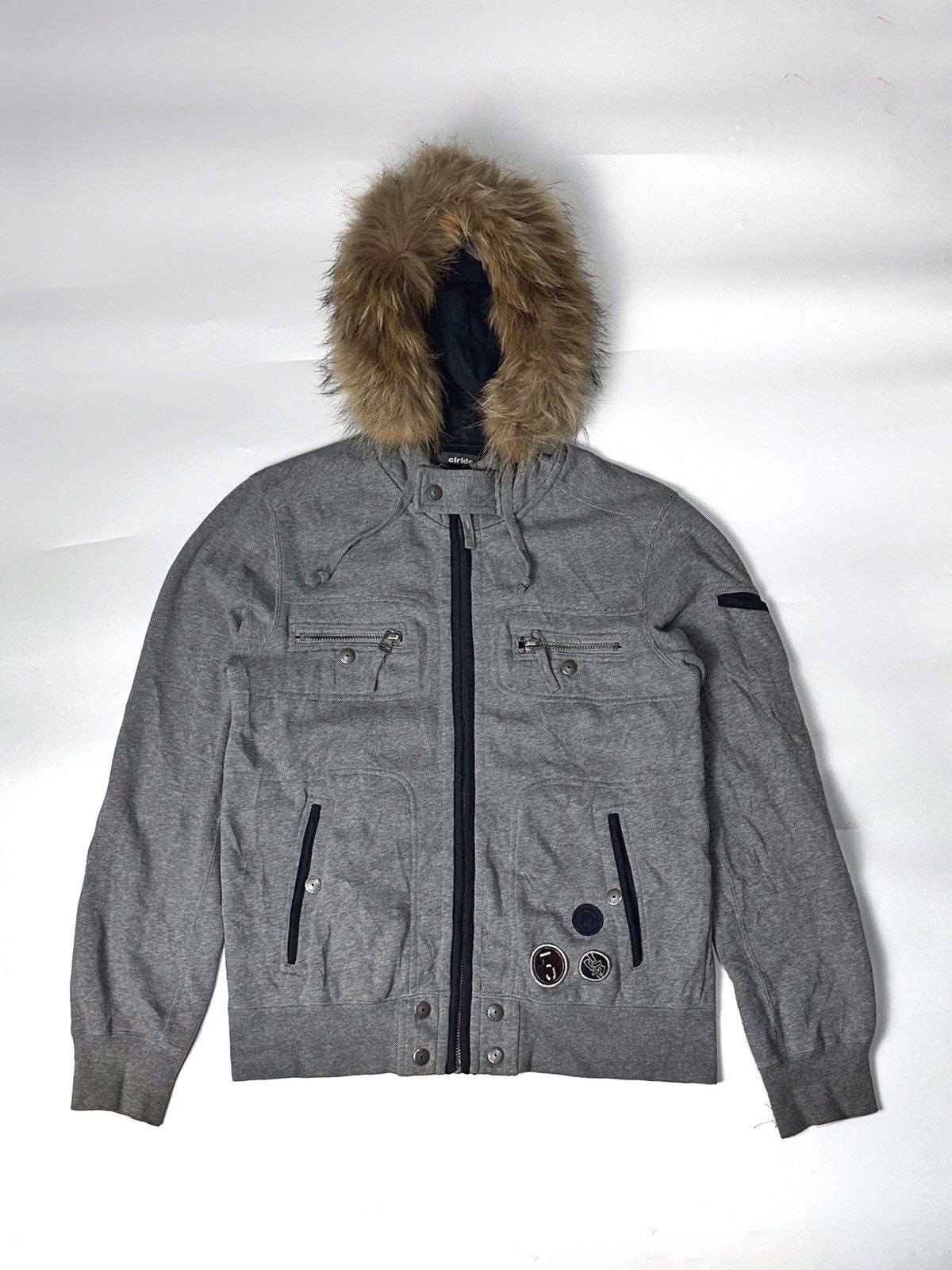 Japanese Brand Fur hoodie Multi Pocket Clride ifsixwasnine lgb style Size US M / EU 48-50 / 2 - 1 Thumbnail