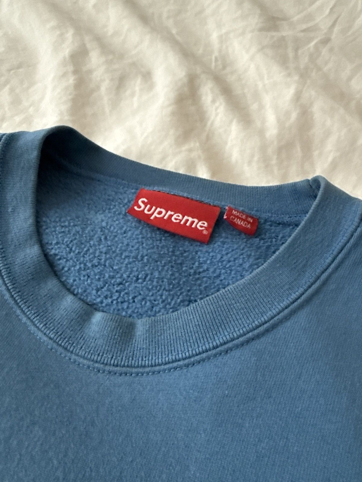 Supreme Cotton Box Logo Crewneck Size US M / EU 48-50 / 2 - 4 Thumbnail