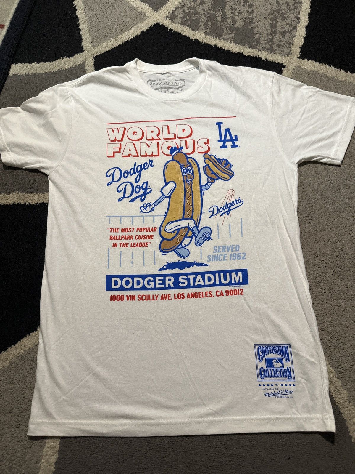 Mitchell & Ness Dodger Dog Tee Los Angeles Dodgers