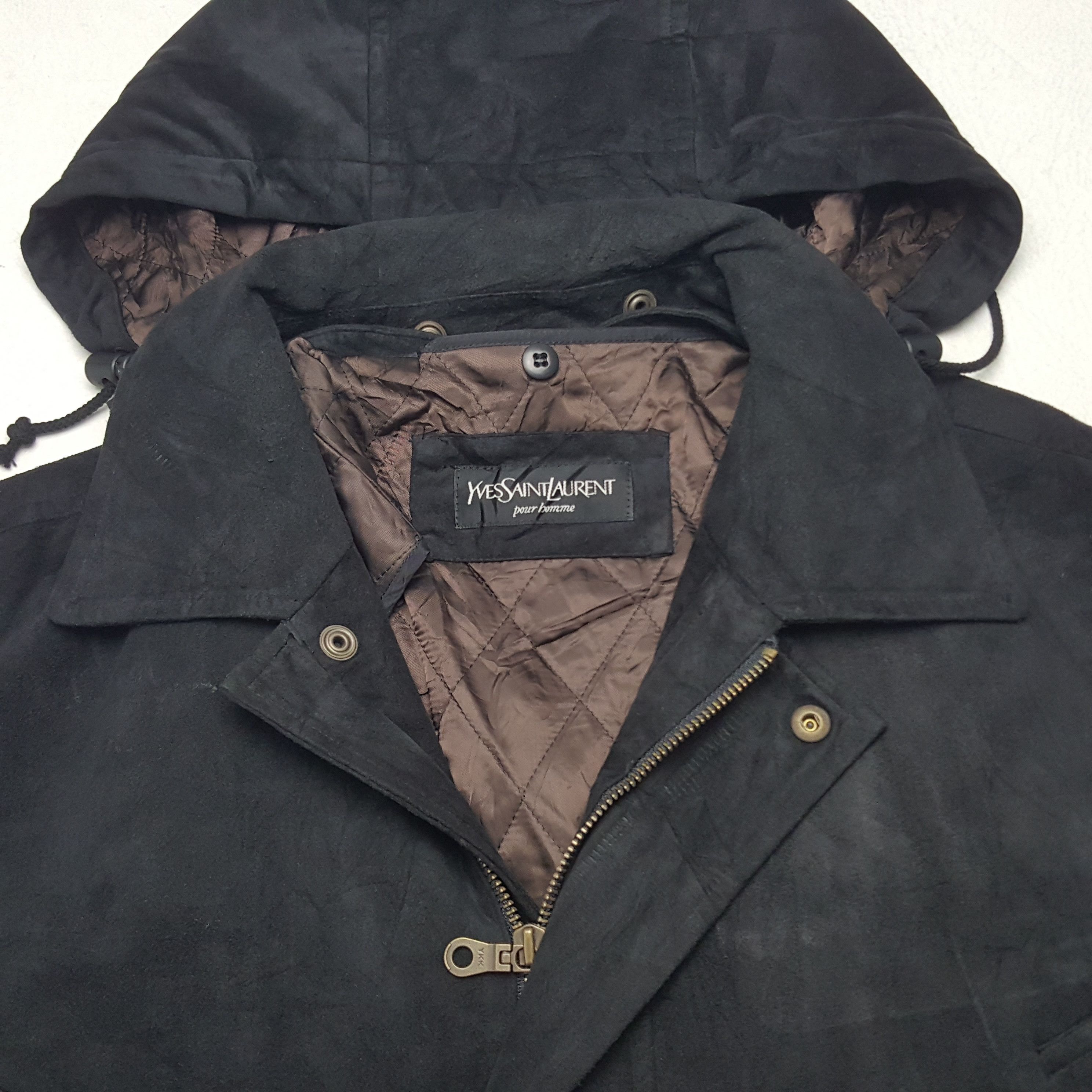 Vintage × Yves Saint Laurent Vintage Yves Saint Laurent Italian Brand Coat Jacket Size US L / EU 52-54 / 3 - 4 Thumbnail