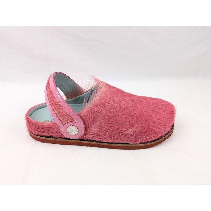 Vivienne Westwood o1rshd1 Oz Clogs With Hair Calf in Pink Size US 11 / EU 44 - 12 Thumbnail