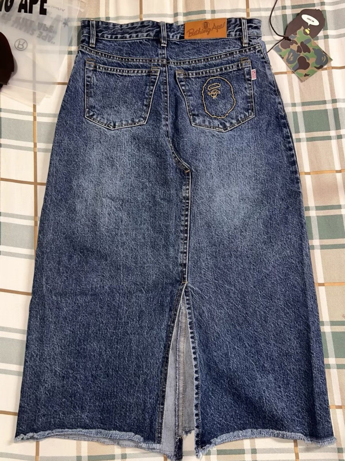 Bape BAPE OG Nigo era denim skirt Size S / US 4 / IT 40 - 9 Thumbnail