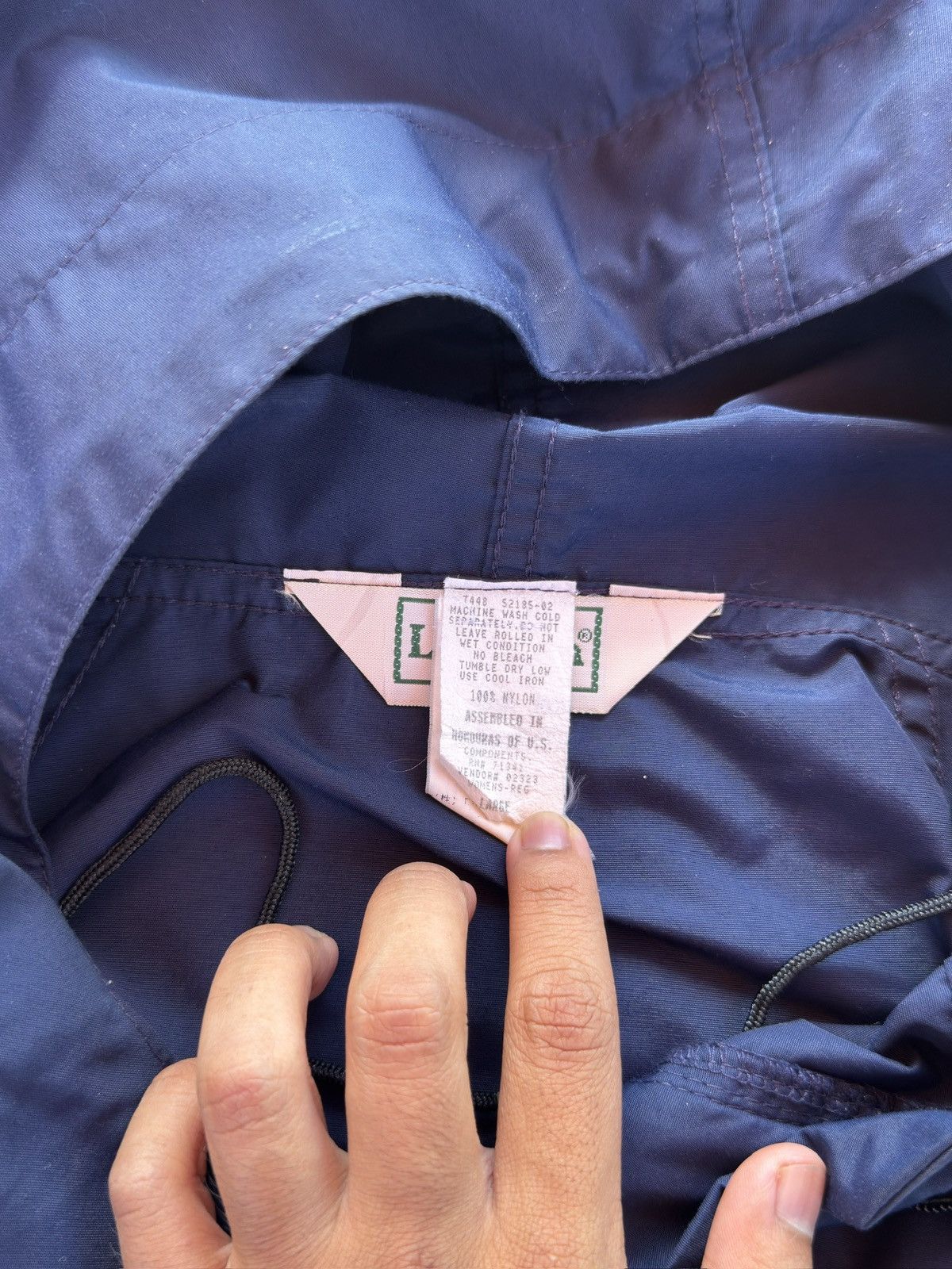 Goretex × L.L. Bean × Vintage Vintage 1980s LL Bean Anorak Parkas Jacket Size US L / EU 52-54 / 3 - 3 Thumbnail