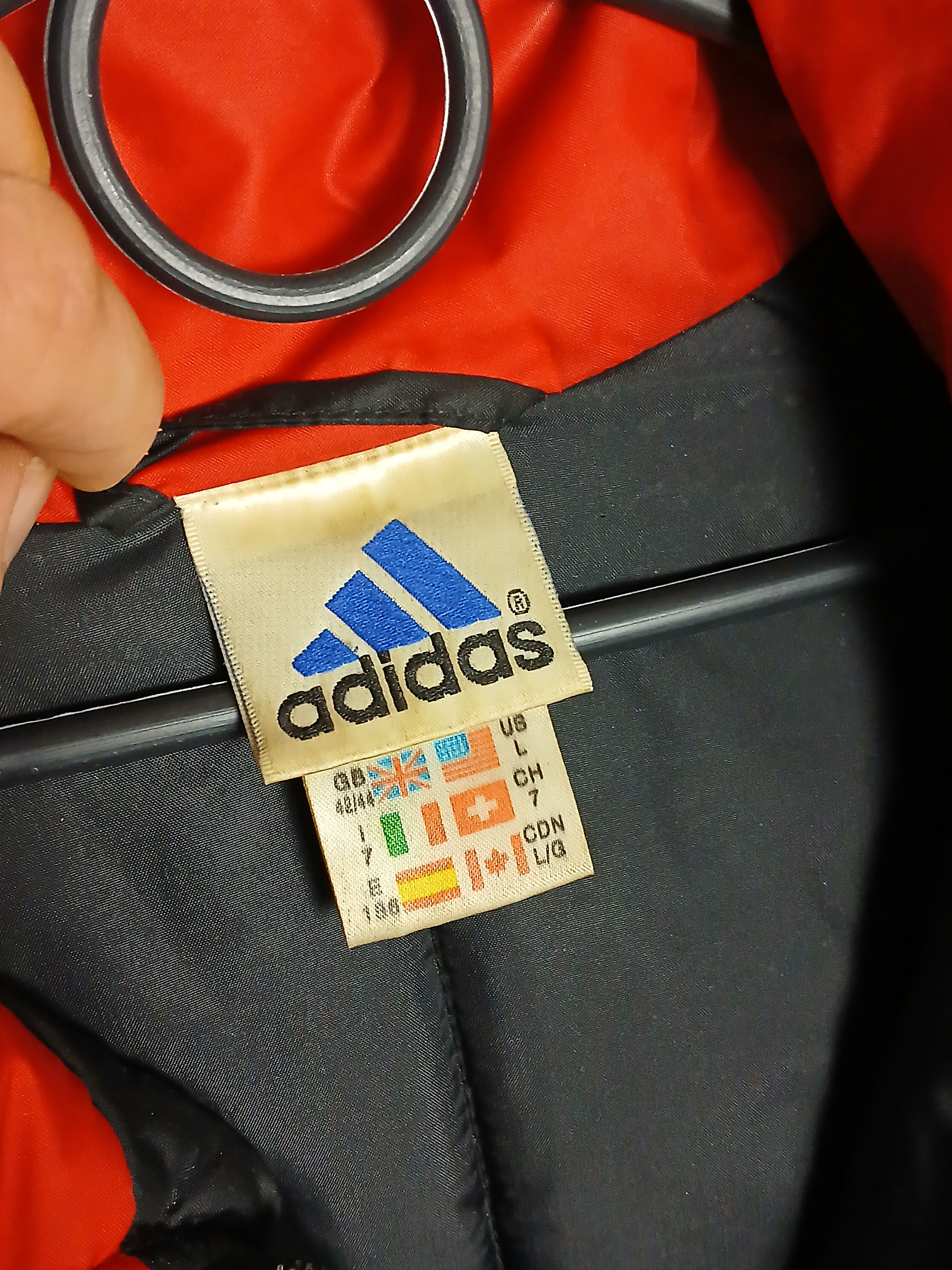 Adidas × Vintage Vintage Adidas AC Milan Football Jacket Size US L / EU 52-54 / 3 - 12 Thumbnail
