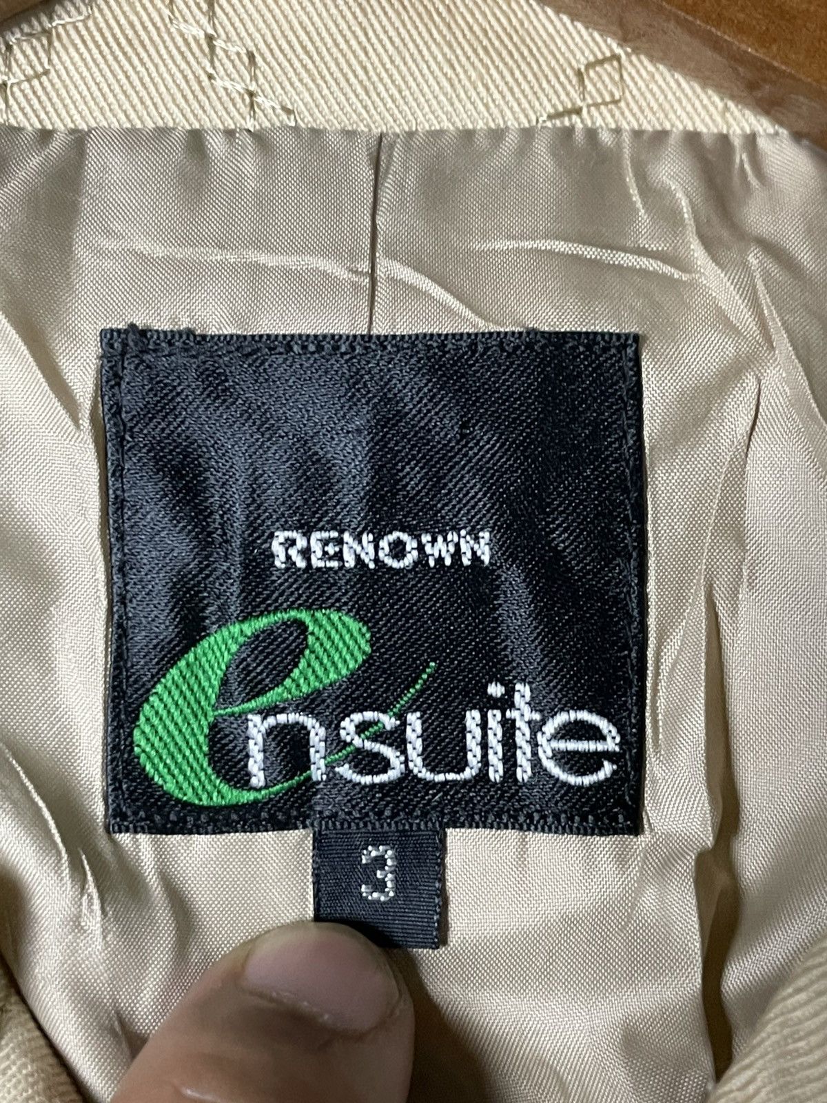 Japanese Brand × RENOWN Ensuite Renown Brand Light Jacket (60) Size US XXS / EU 40 - 8 Thumbnail