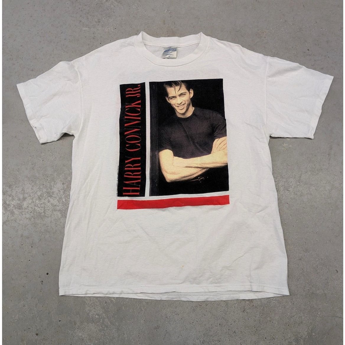 Brockum × Vintage Vintage 1990 Harry Connick Jr tour t-shirt Size US XL / EU 56 / 4 - 1 Thumbnail