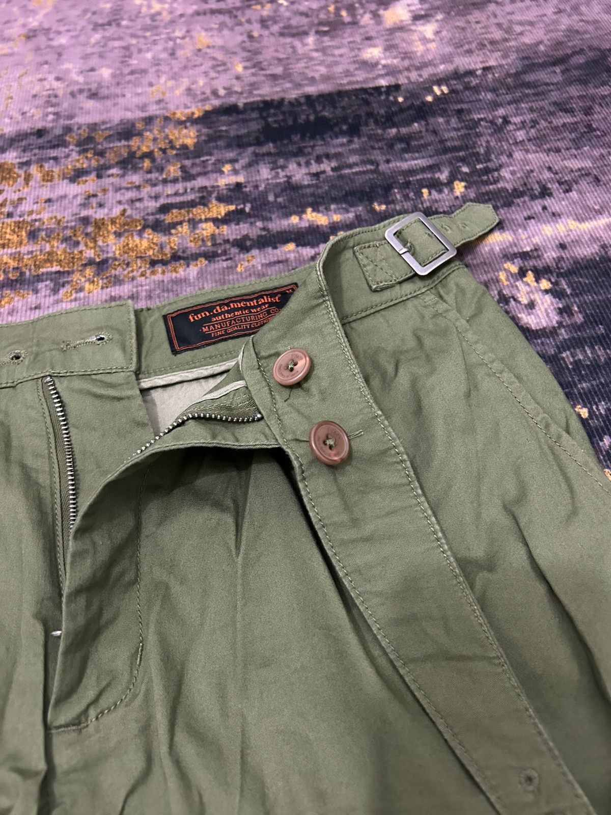 Japanese Brand Fun.da.mentalist Ghurka Pants Size US 30 / EU 46 - 6 Thumbnail