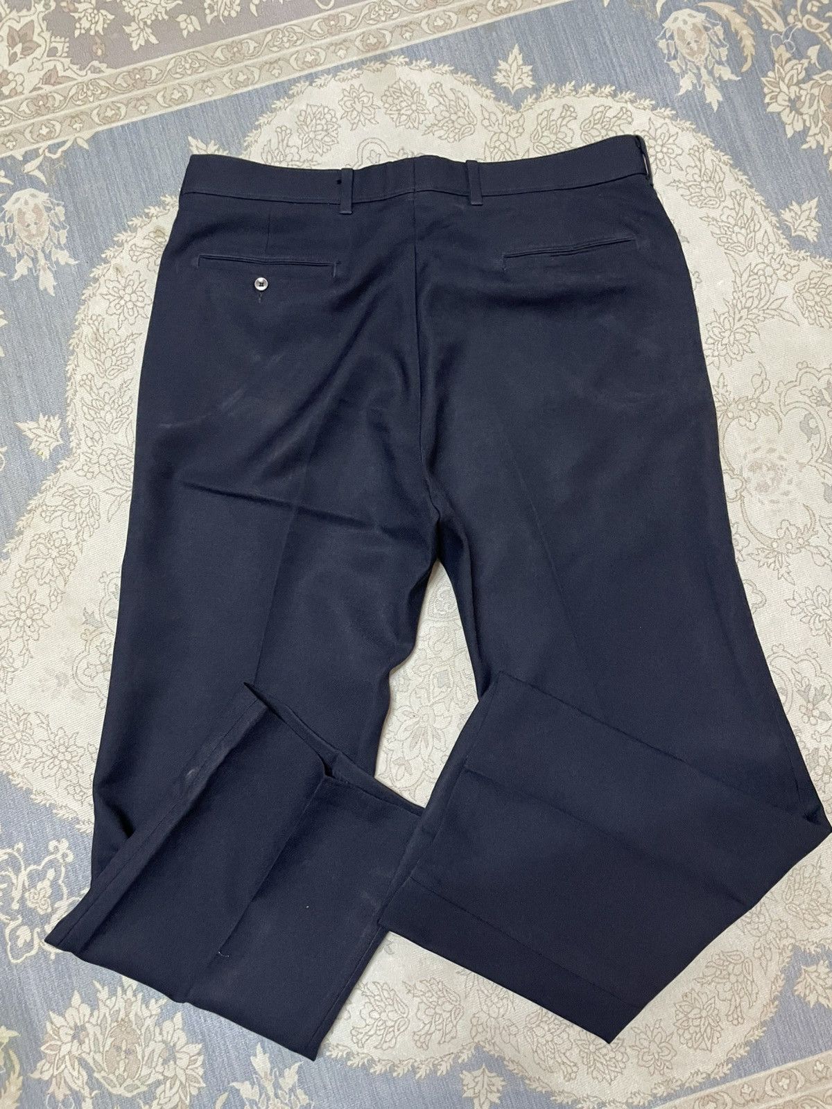 Levi's Vintage Levi’s Action Slack flare STA-PREST Navy Blue Retro Size US 36 / EU 52 - 7 Thumbnail
