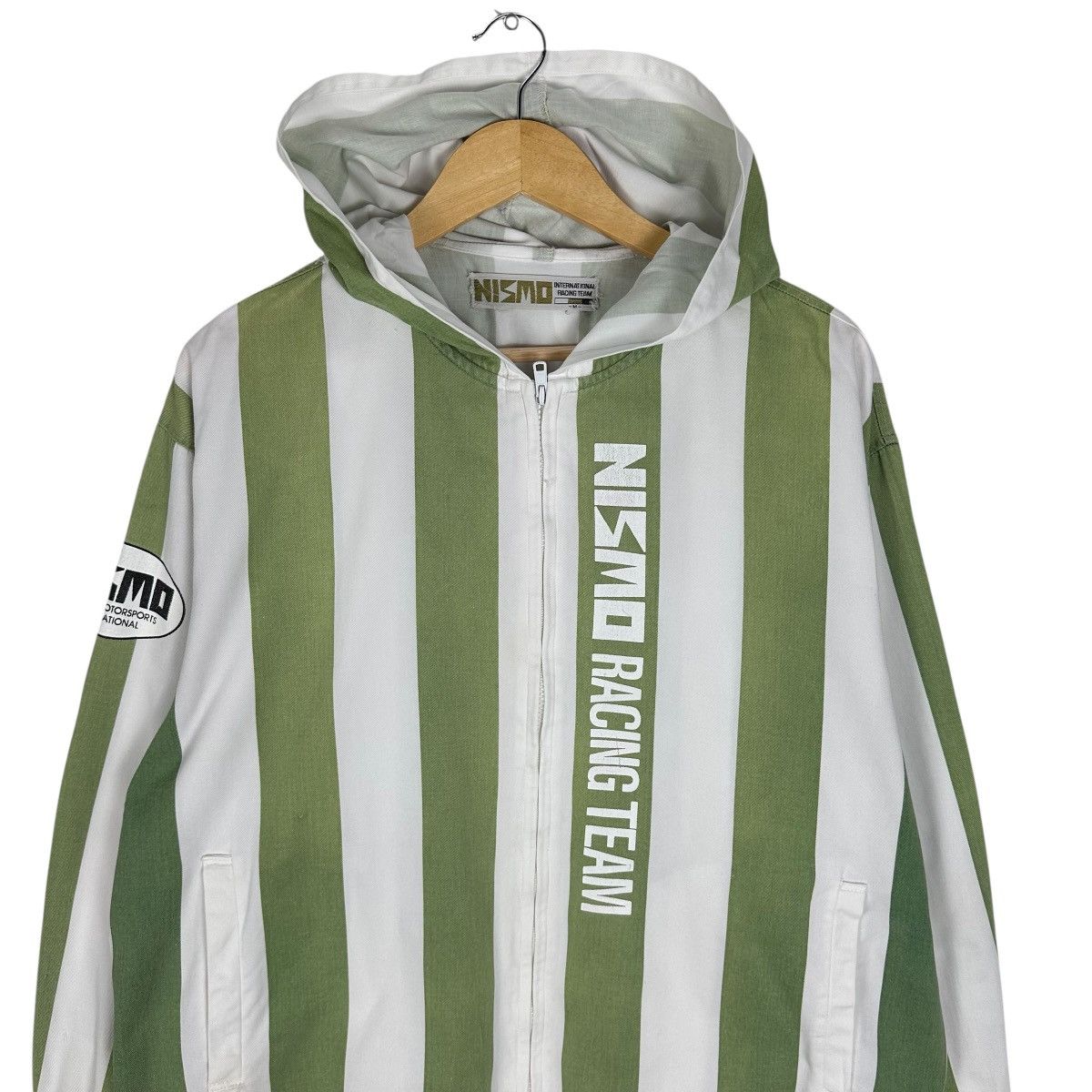 Nissan NISMO MOTORSPORTS RACING HOODIE STRIPED JACKET Size US M / EU 48-50 / 2 - 3 Thumbnail