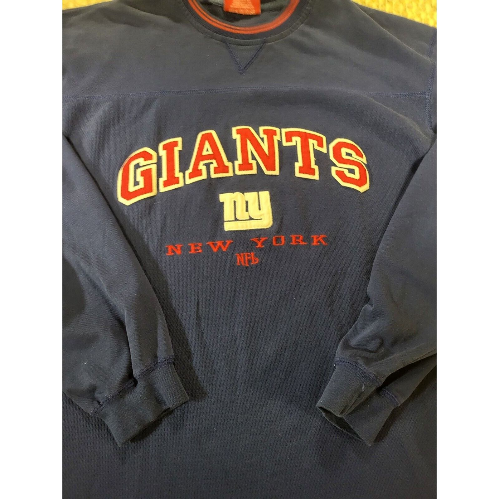 NFL New York Giants NFL Size Large Long Sleeve Shirt Size US L / EU 52-54 / 3 - 2 Thumbnail
