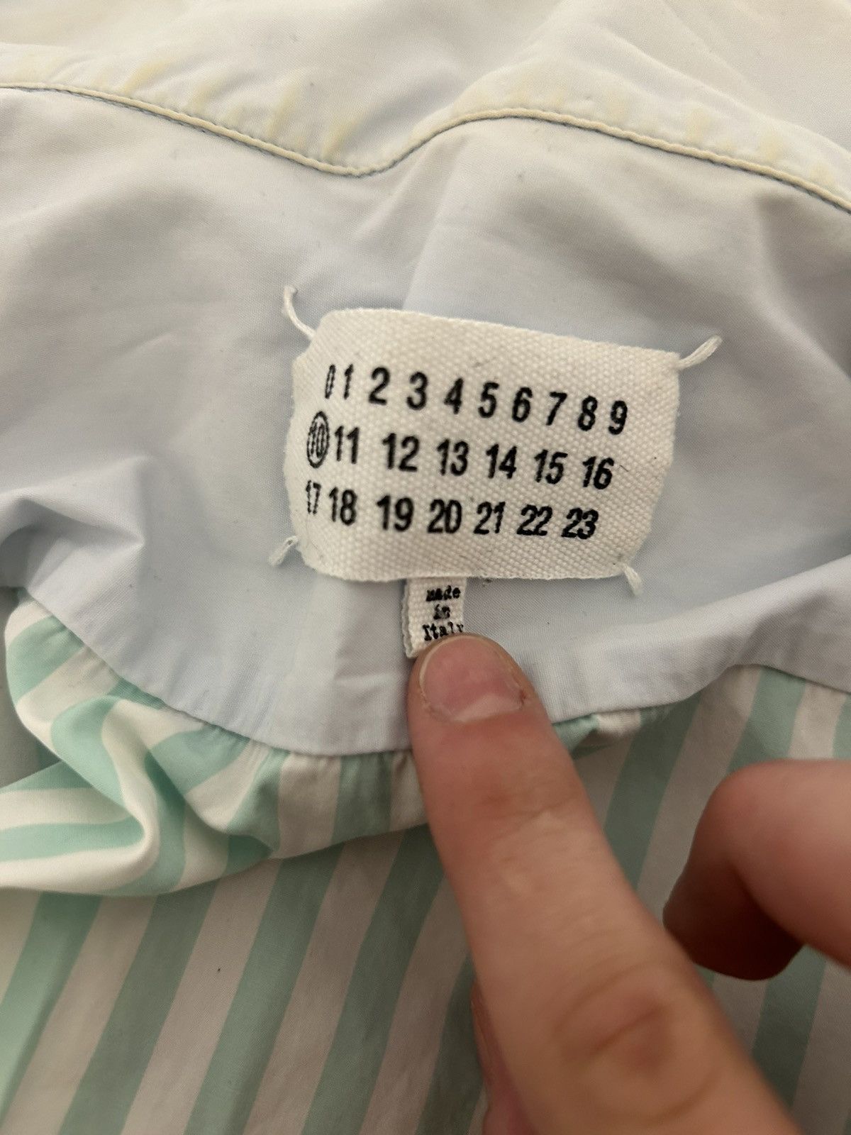 Maison Margiela Margiela Short sleeve shirt Size US S / EU 44-46 / 1 - 7 Thumbnail