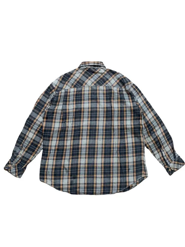 Kansai Yamamoto Vintage Kansai jeans flannel shirt by Kansai Yamamoto Size US XL / EU 56 / 4 - 4 Thumbnail