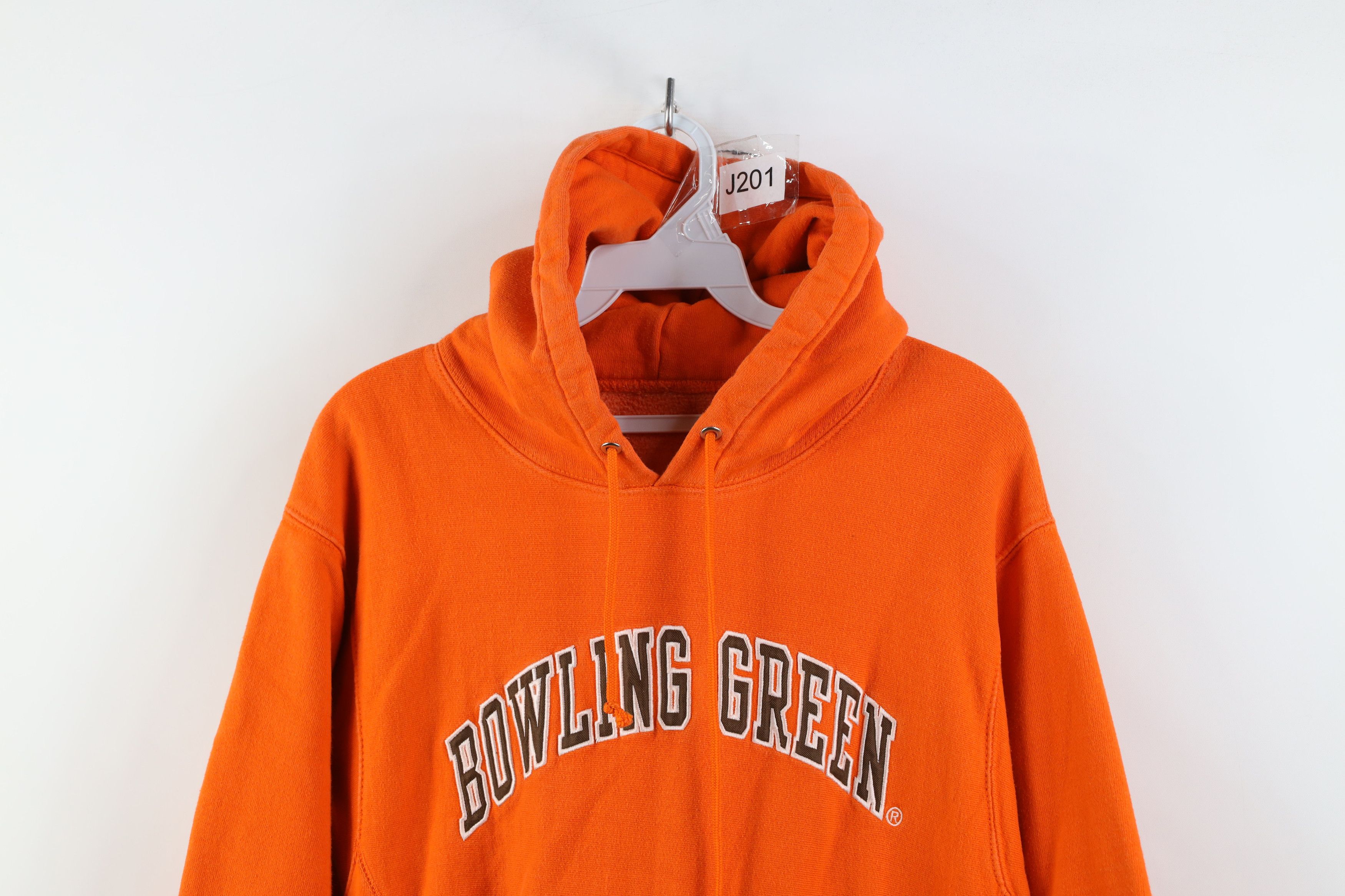 Vintage Vintage 90s Bowling Green State University Hoodie Sweatshirt Size US S / EU 44-46 / 1 - 2 Thumbnail