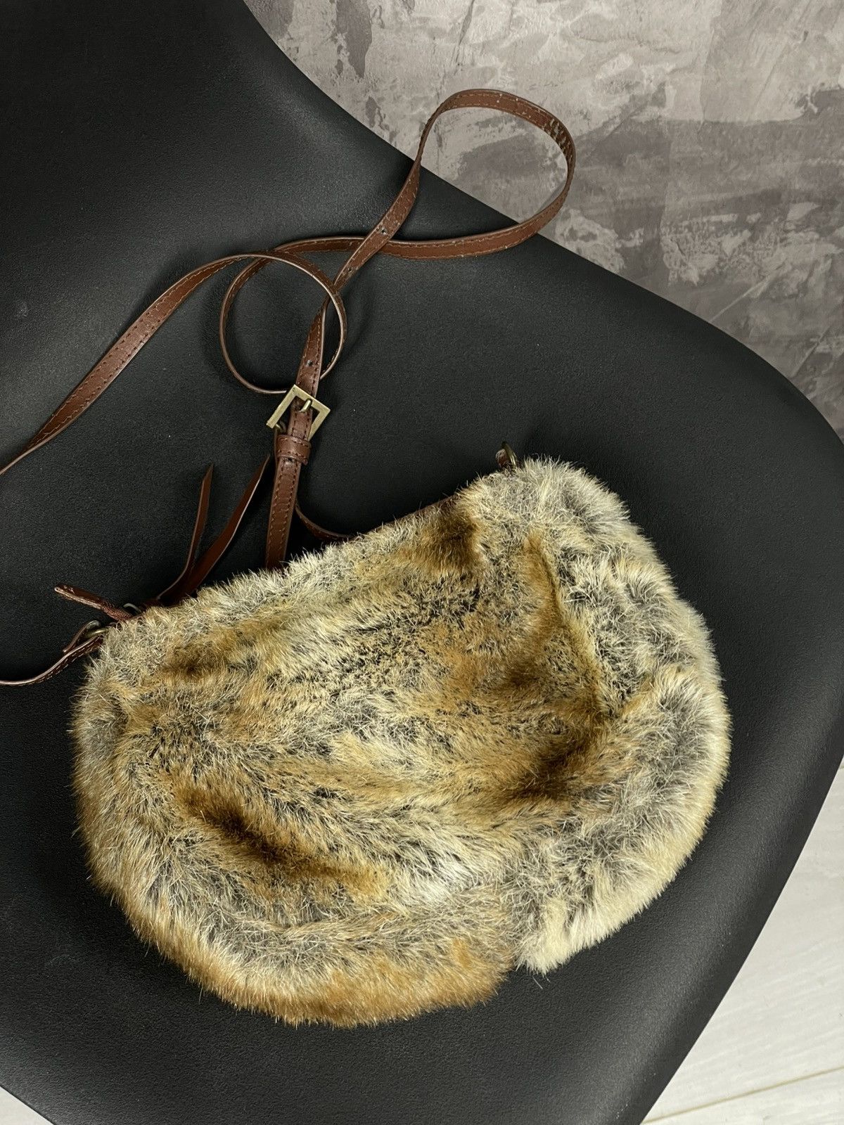 20471120 × If Six Was Nine Vintage Japanese Faux Fur Y2K Shoulder bag Size ONE SIZE - 7 Thumbnail