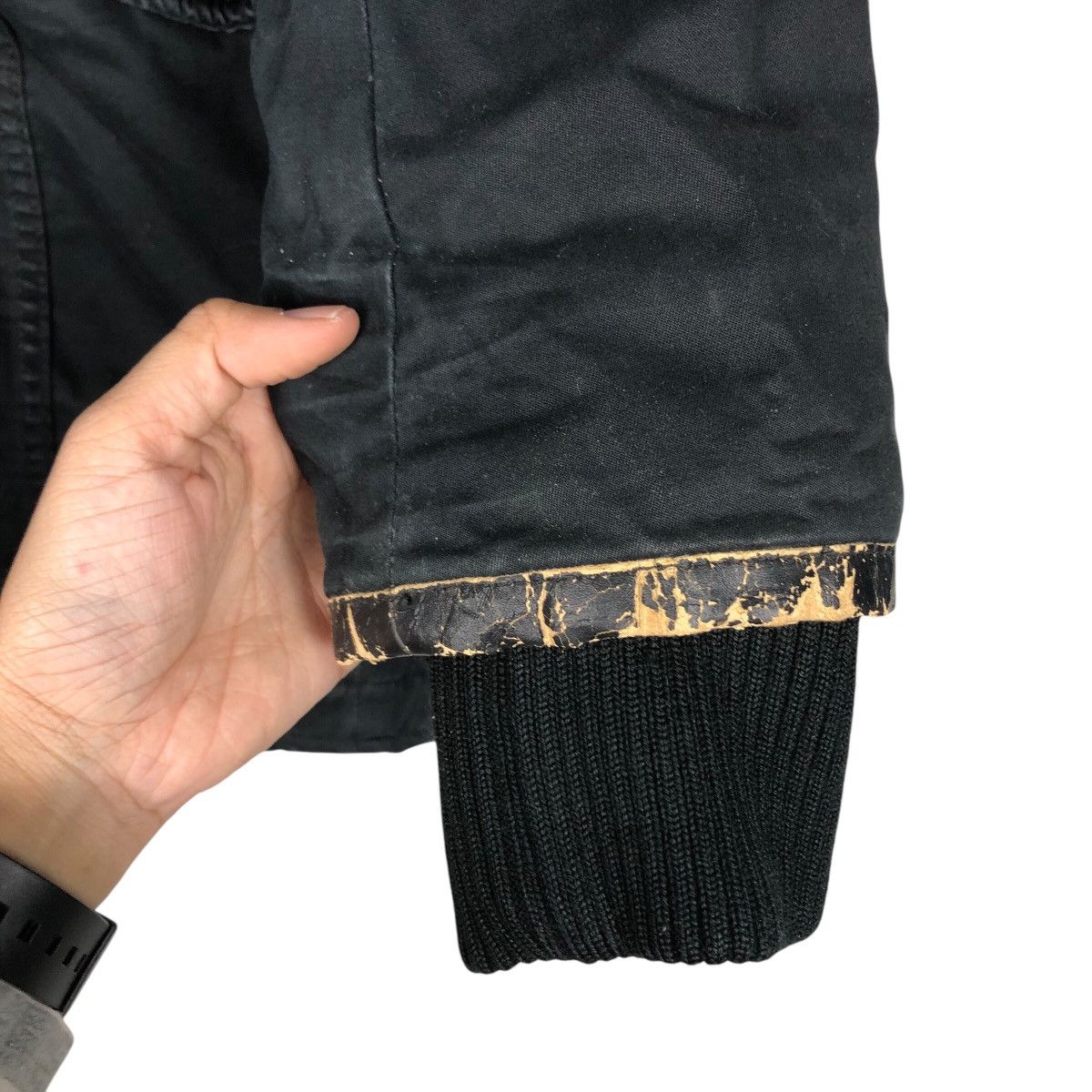 Japanese Brand Vintage Parka Jacket Moussy Military Design Mink Fur Hoodie Size US M / EU 48-50 / 2 - 16 Thumbnail