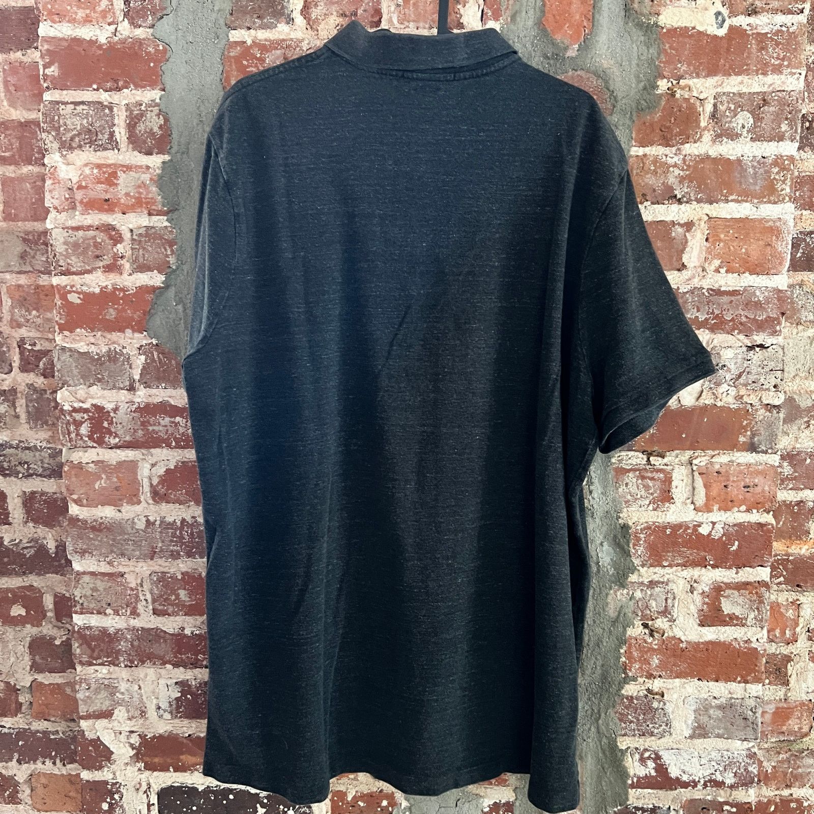 Polo Ralph Lauren Polo Ralph Lauren Men's Charcoal Gray Polo Shirt XL 23x30 Size US XL / EU 56 / 4 - 4 Thumbnail