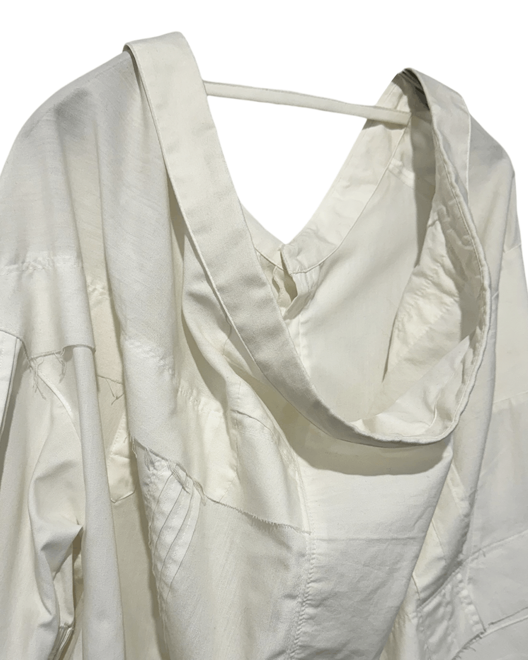 Maison MIHARA YASUHIRO Mihara Yasuhiro "Modified" Patchwork Open Collar Shirt Size ONE SIZE - 9 Thumbnail