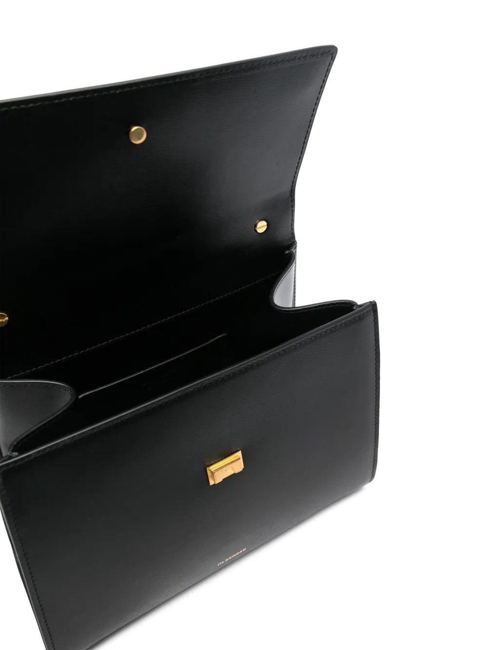 Jil Sander o1loc1c0426 Size:OS/Leather Shoulder Bag in Black Size ONE SIZE - 3 Thumbnail