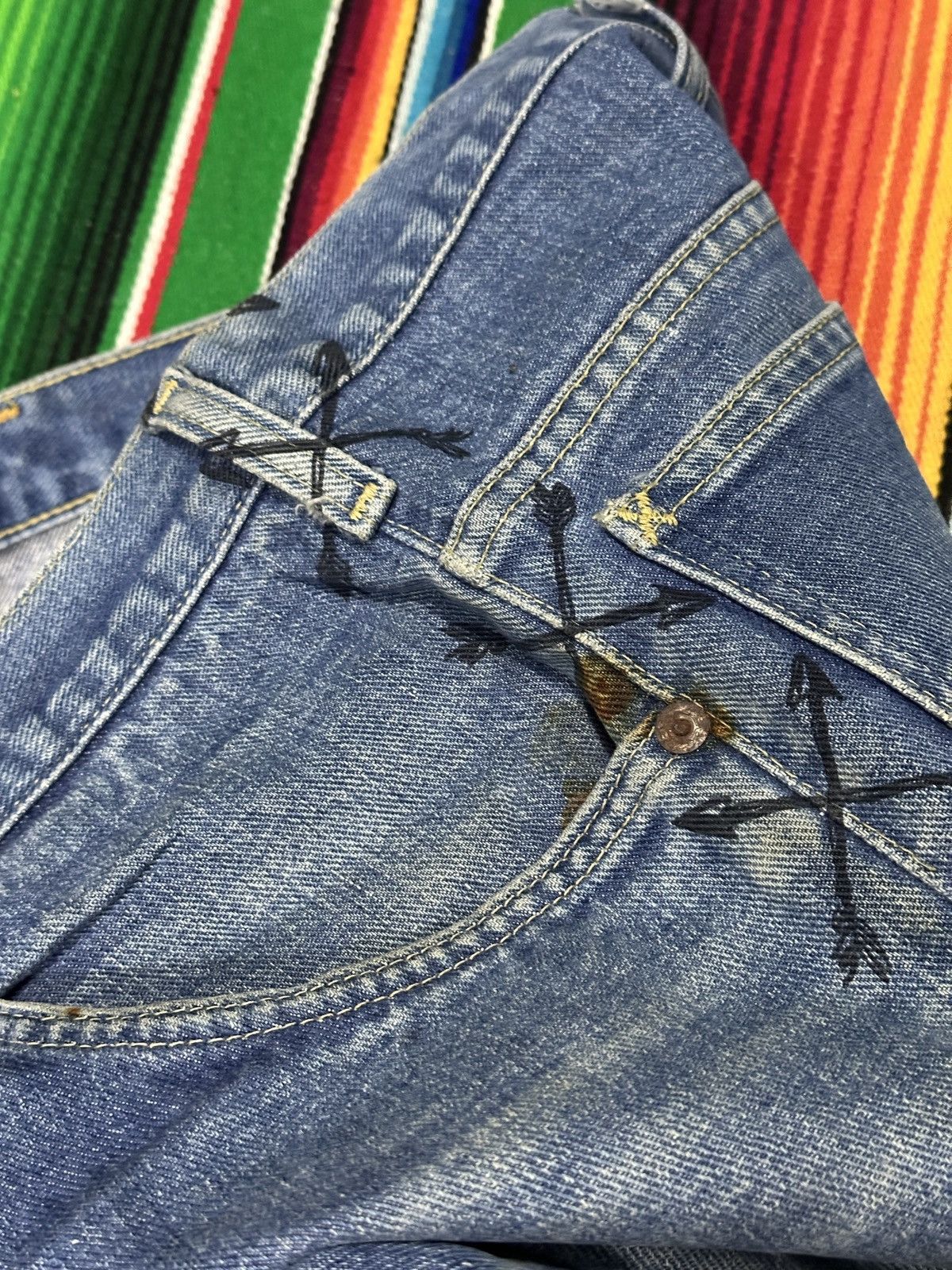 Vintage Flare💥Vintage Lee Boocut Zipper Talon42💥 Size US 36 / EU 52 - 4 Thumbnail