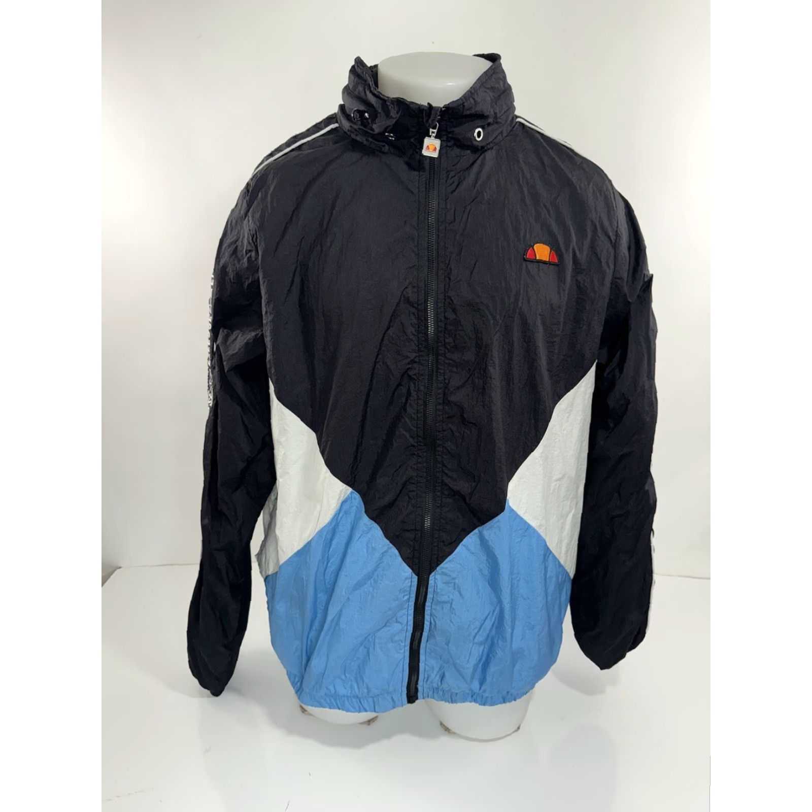 Ellesse ELLESSE Full Zip Hooded Embroidered Mens XXL Jacket Size US XXL / EU 58 / 5 - 2 Thumbnail