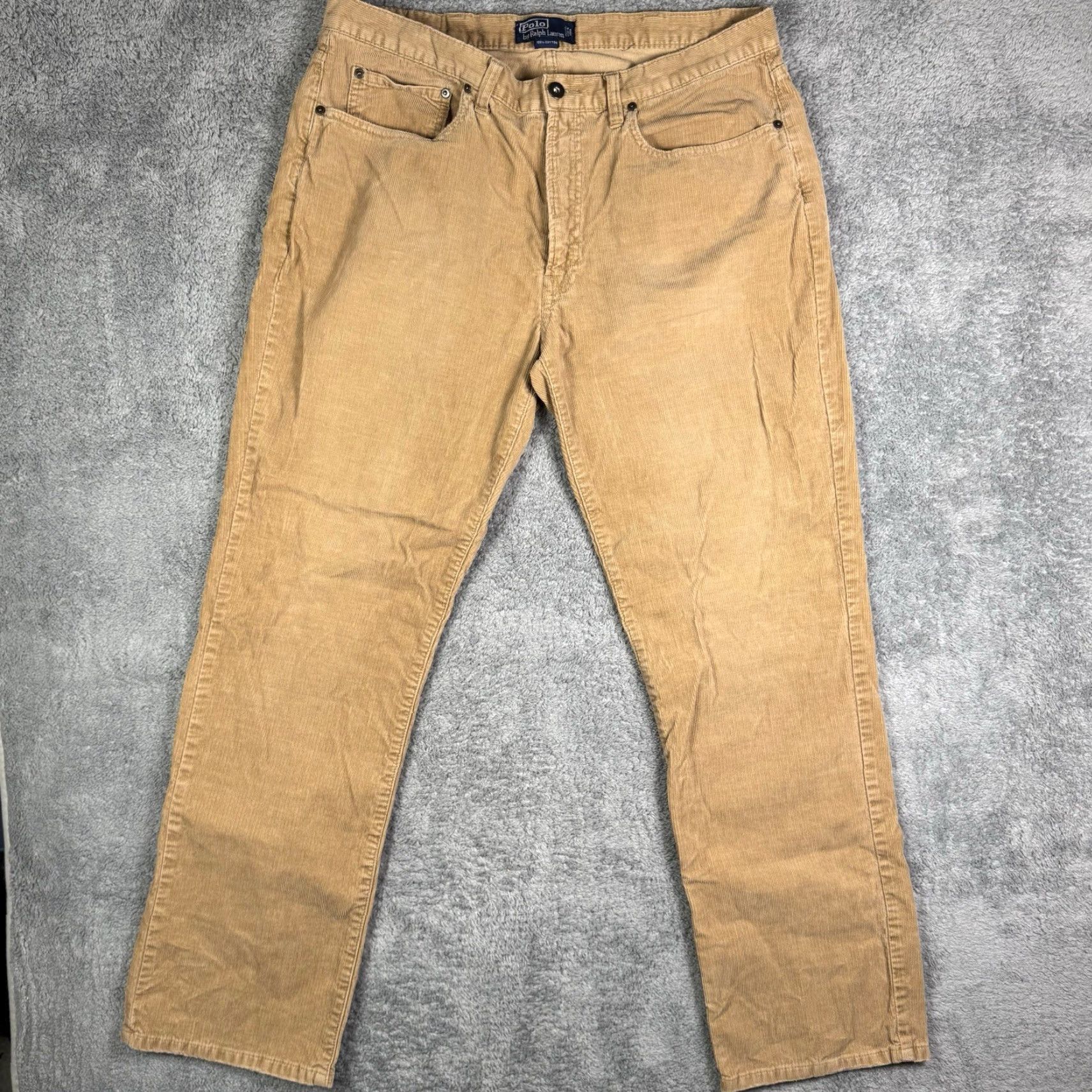 Polo Ralph Lauren VINTAGE Polo Ralph Lauren Corduroy Pants Mens 36x32 Straight Trouser 90s Preppy Shirt? Size US M / EU 48-50 / 2 - 2 Thumbnail