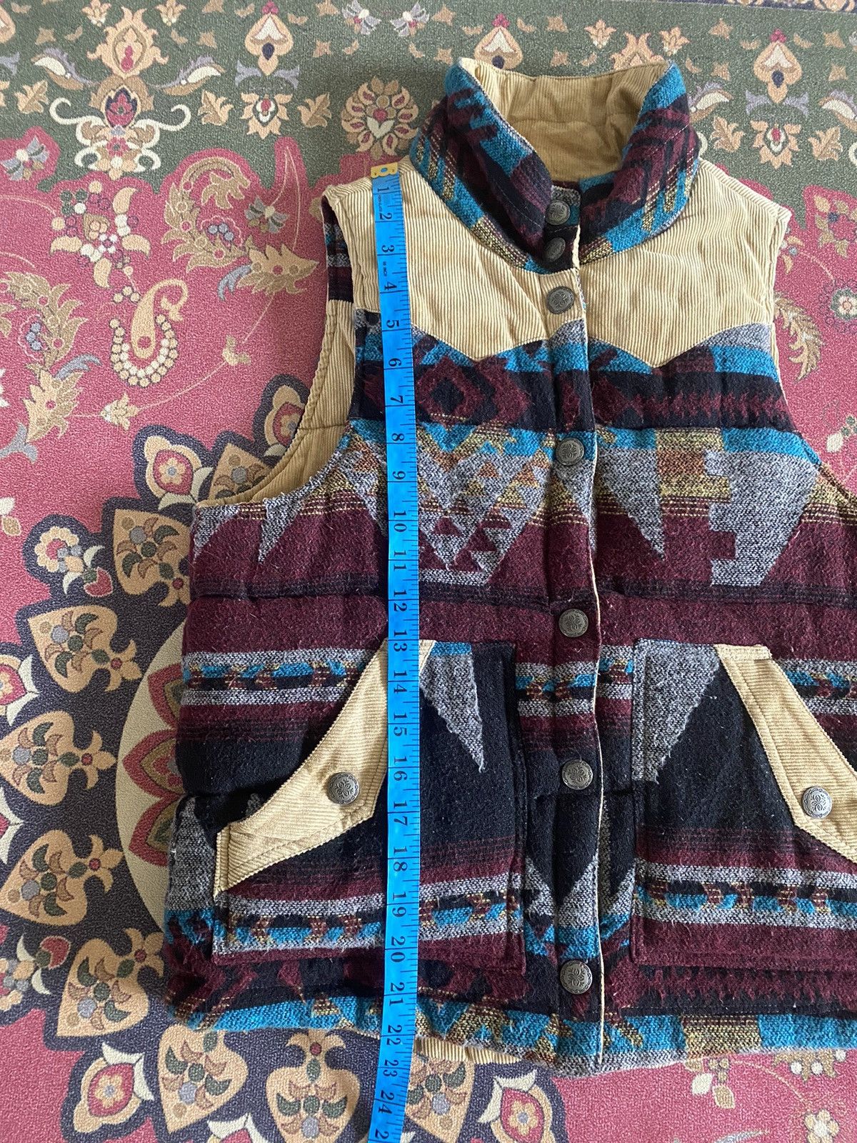 Japanese Brand Vintage Japanese Brand ANTI BALLISTIC Navajo Style Vest Size US S / EU 44-46 / 1 - 15 Thumbnail