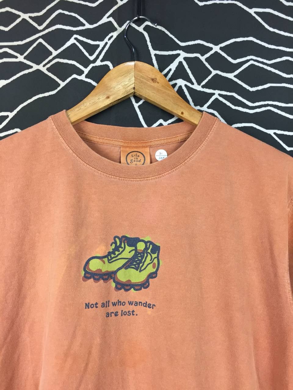 Life is Good Life is Good Not All Who Wander Are Lost Outdoor Tee Size US M / EU 48-50 / 2 - 3 Thumbnail