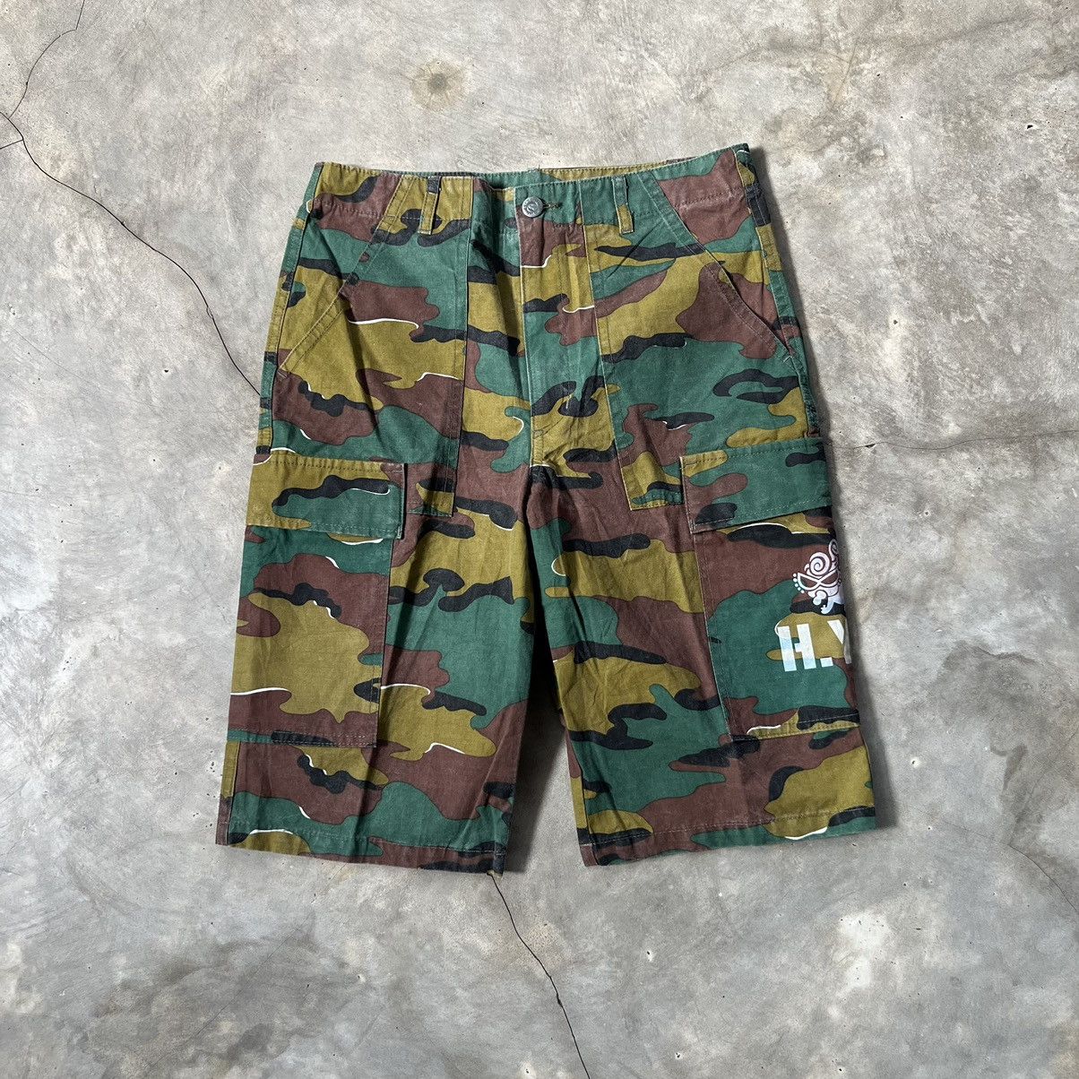 Hysteric Glamour Hysteric Mini Camo Fatigue Cargo Short Pants Size US 29 - 2 Thumbnail