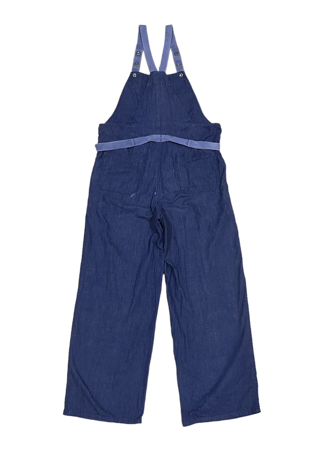 Issey Miyake ISSEY MIYAKE Soft Denim Overall x Rare Size US 33 - 2 Thumbnail