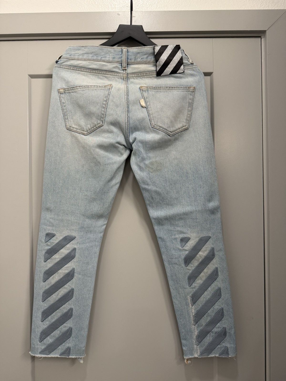 Off-White Off-White Cropped denim Size US 28 / EU 44 - 2 Thumbnail