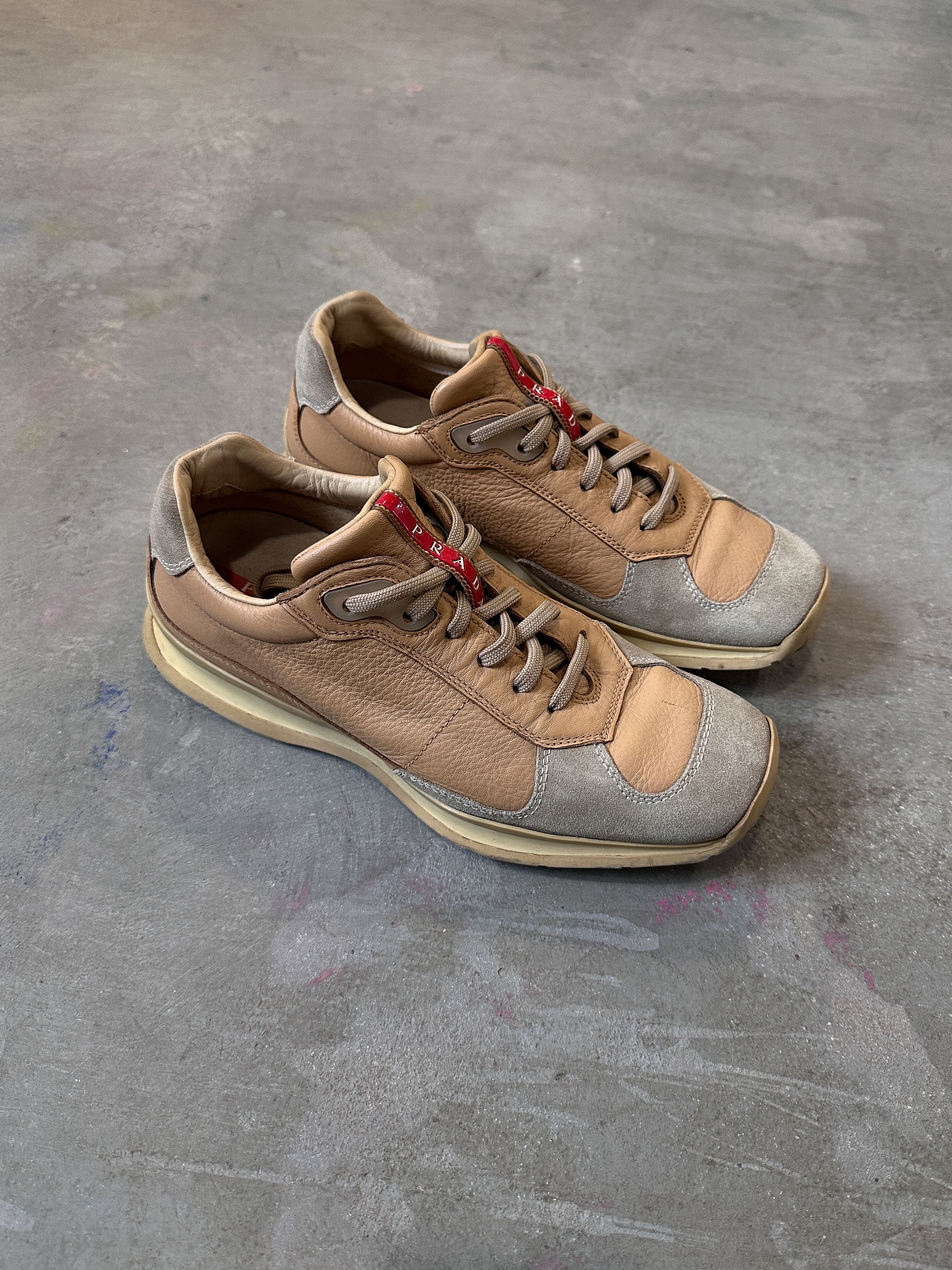 Vintage Prada Low Runner Sneaker 25 cm