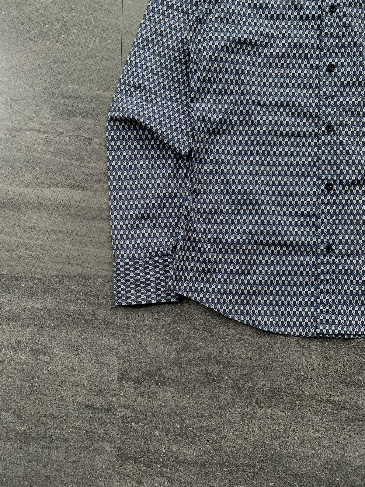 Gucci FREE TAX! 2000s Monogram Slim Shirt Size US S / EU 44-46 / 1 - 4 Thumbnail