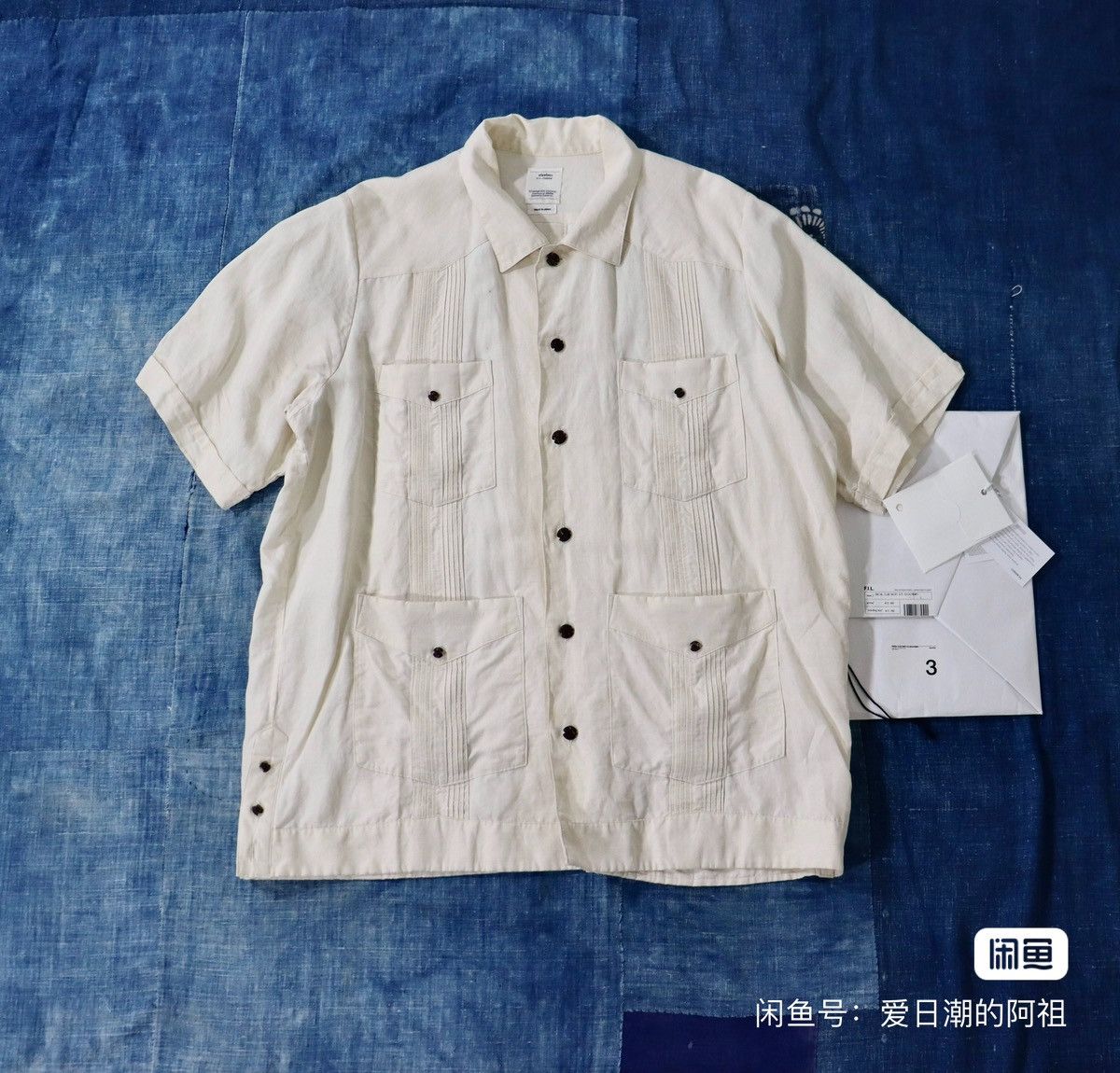 Visvim Visvim Social Club Shirt （Silk/Hemp） Size US L / EU 52-54 / 3 - 1 Thumbnail