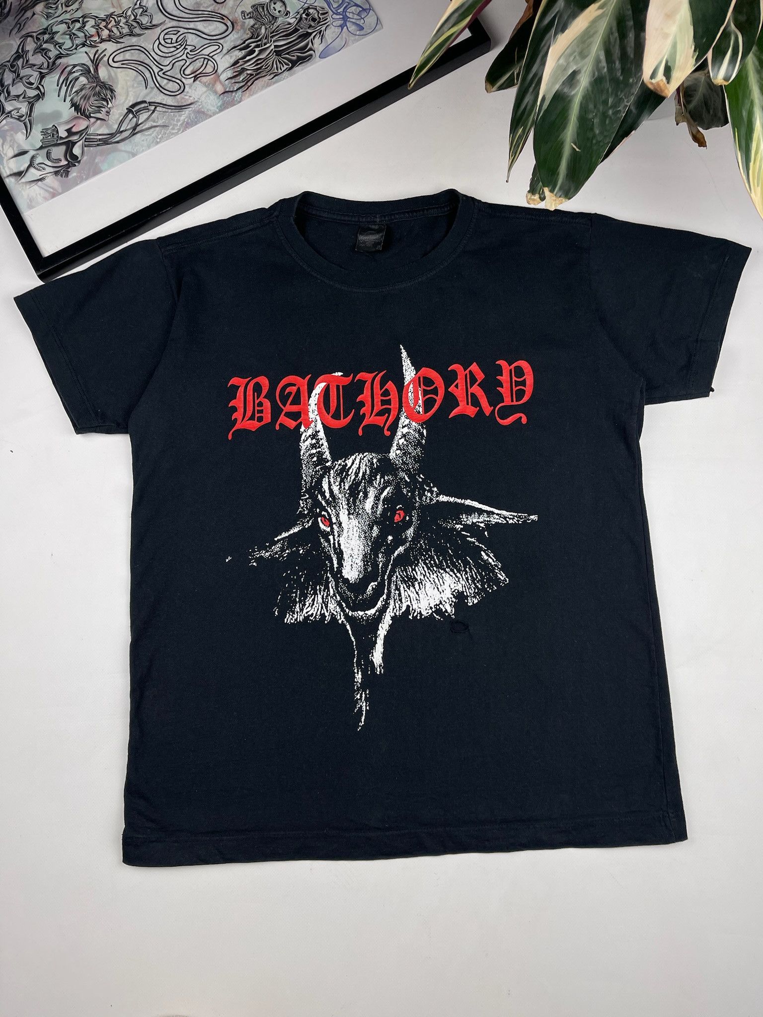 Vintage 2000s Bathory Black Metal Band T-shirt