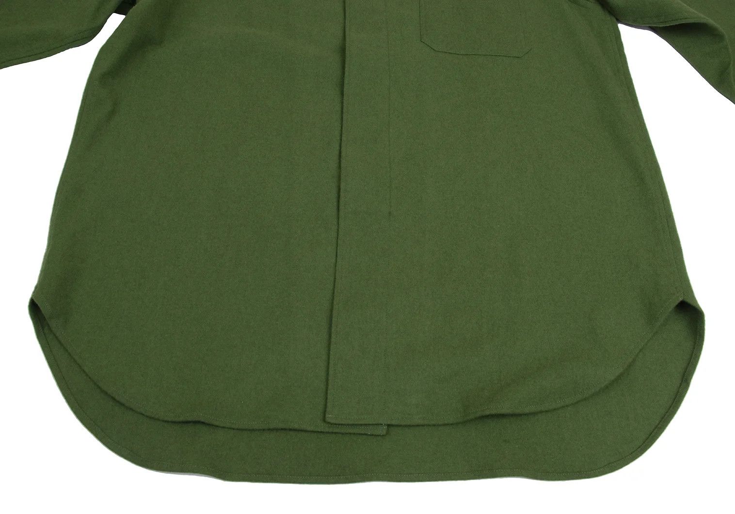 Yohji Yamamoto Yohji Yamamoto Flannel Shirt Green Size L Size US L / EU 52-54 / 3 - 8 Thumbnail