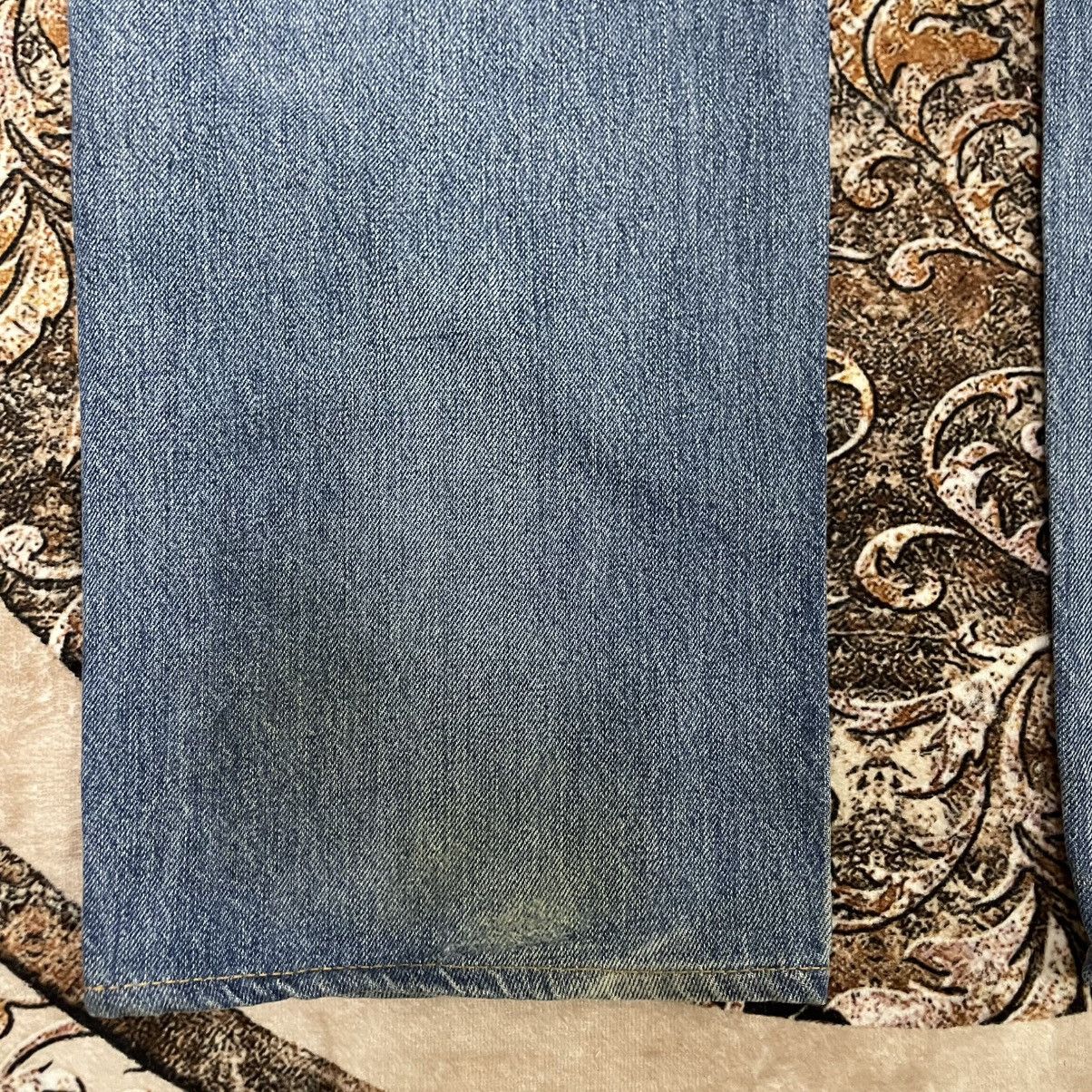 Levi's Vintage Clothing 🔥Vintage Levis 501 Stoned Washed Ripped Distress Dirty Denim Size US 34 / EU 50 - 9 Thumbnail