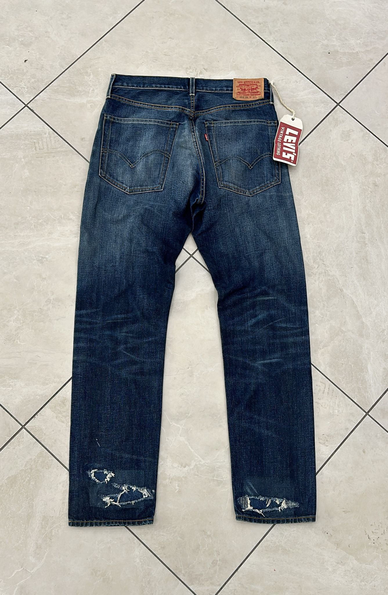Levi's Vintage Clothing LVC Levi's Vintage Clothing 19?? 501Z XX BigE Selvedge Jeans Size US 32 / EU 48 - 1 Thumbnail