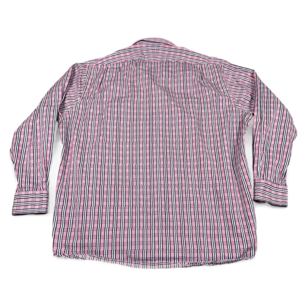 Peter Millar VINTAGE Peter Millar Shirt Adult 2XL XXL Pink Plaid Button-Up Designer Shirt Mens Pink Plaid Button-Down Long Sleeve Size US XXL / EU 58 / 5 - 3 Thumbnail