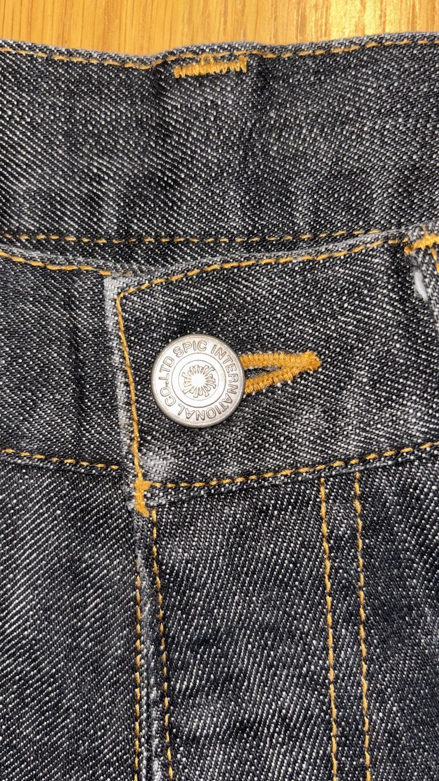 Tornado Mart Tornado Mart Black Washed Flared Jeans Size US 31 - 7 Thumbnail
