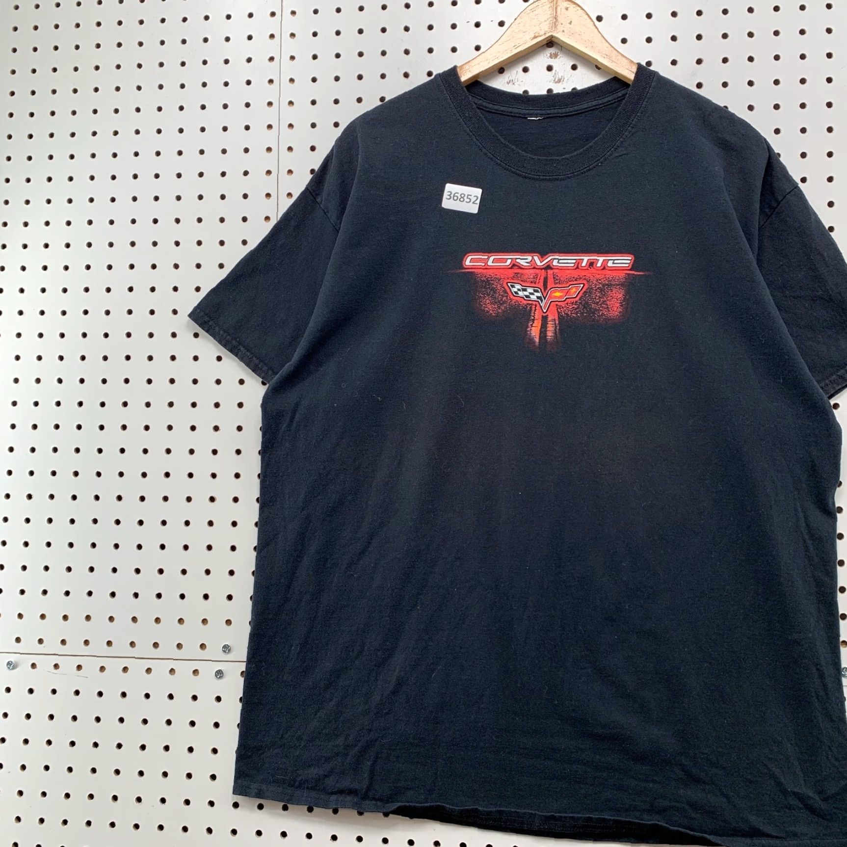 Vintage VINTAGE Chevy Corvette Street Fighter Shirt Mens XL Black Sports Car Graphic 23x29 Size US XL / EU 56 / 4 - 4 Thumbnail