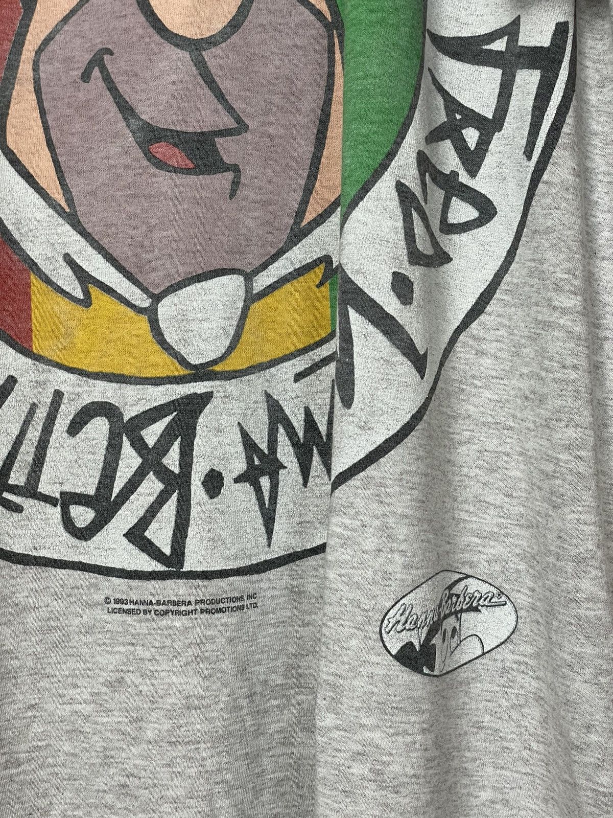 Cartoon Network × Vintage Vintage 1993s The Flintstones the flint band T-shirt tee Size US L / EU 52-54 / 3 - 7 Thumbnail