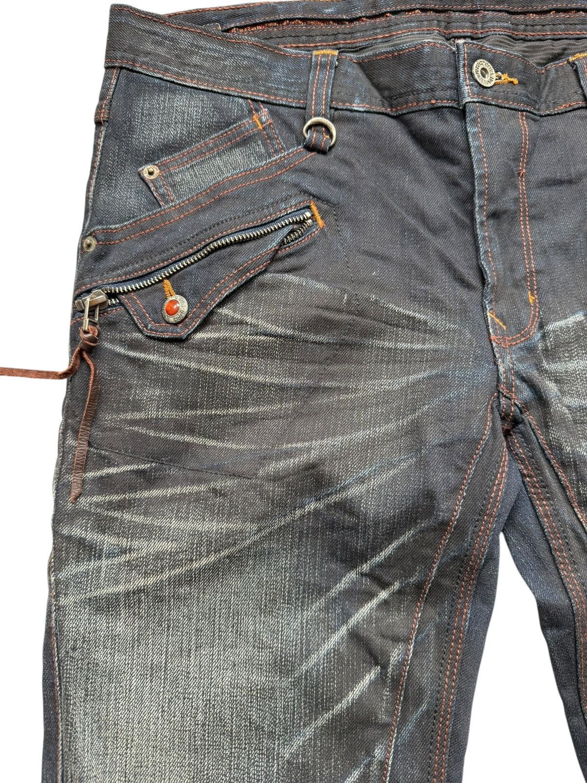 Nicole Club Flared Jeans Sick Nicole Club Claumark Distressed Denim. Size US 35 - 5 Thumbnail